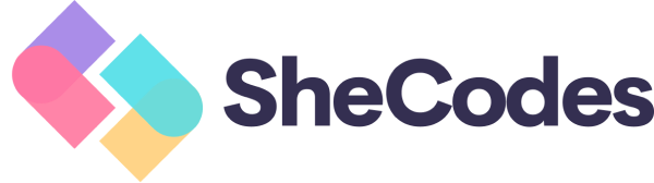 She codes logo