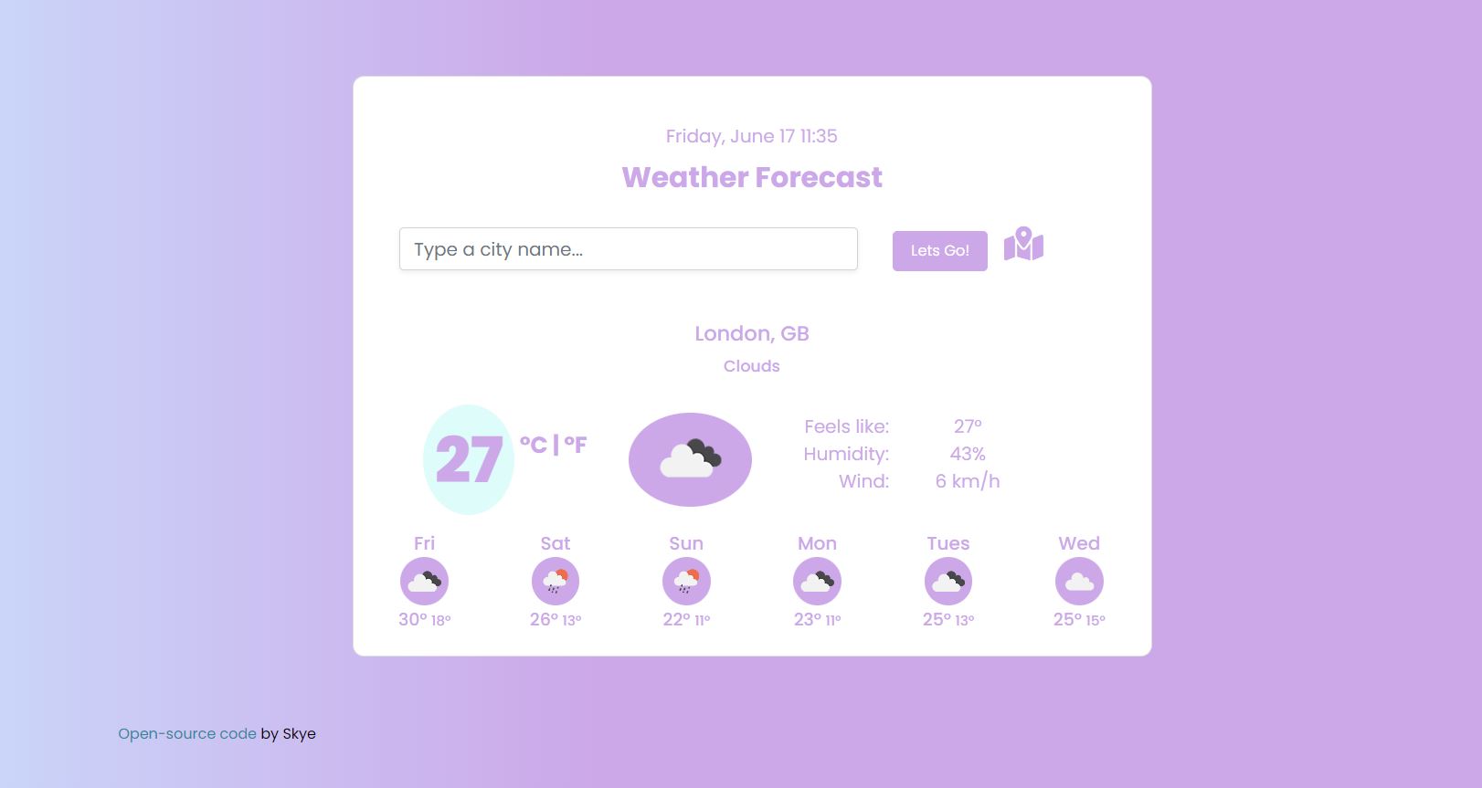Weather Project